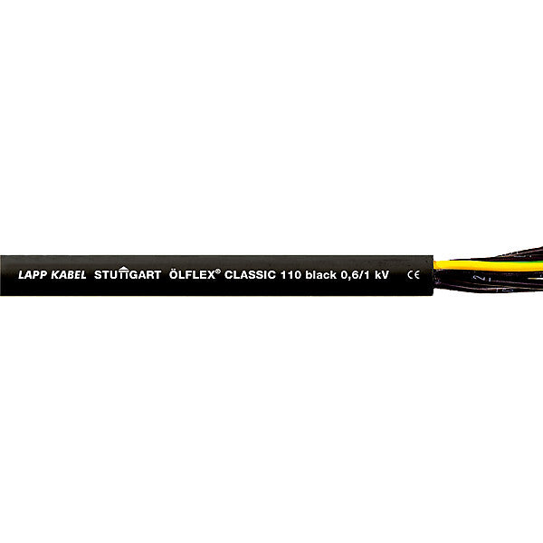 LAPP ÖLFLEX CLASSIC 110 Black 0,6/1kV 2X1 1120266